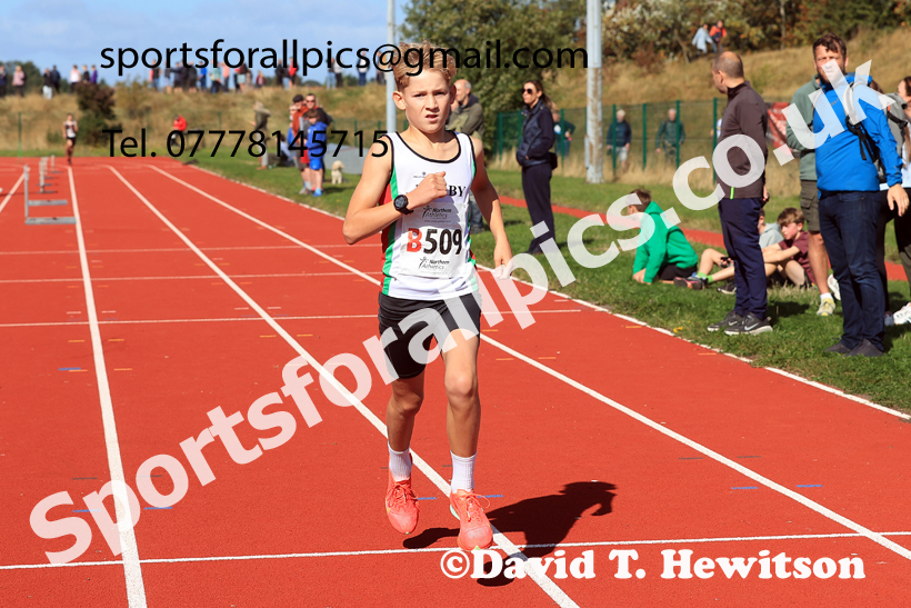 Boys Under-16s, 2026 Northern Mens 6 and Womens 4 Stage and Youngsters Relays, Silksworth, Sunderland. Photo: David T. Hewitson/Sports for All Pics